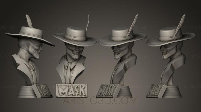 Busts and bas-reliefs of famous people (BUSTC_0603) 3D model for CNC machine